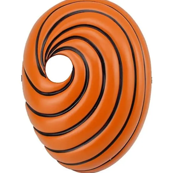 Anime Naruto Uchiha Obito Mask Akatsuki Tobi Halloween Kostym Rekvisita För Vuxna> Masker