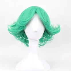 Anime One Punch Man Terrible Tornado Cosplay Kostym Senritsu No Tatsumaki Peruk Sexig Svart Klänning Halloween Uniform för Barn och Vuxen L> Peruker