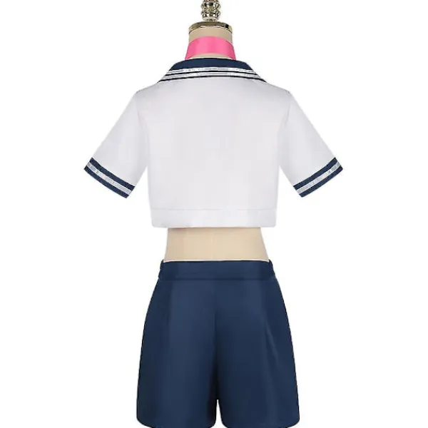 Anime Ruby Hoshino Cosplay Uniform Peruk Oshi No Ko Akane Kurokawa Kvinnor Halloween Party Kostym Topp Kjol Shorts Slips Kostym XL 2> Dräkter