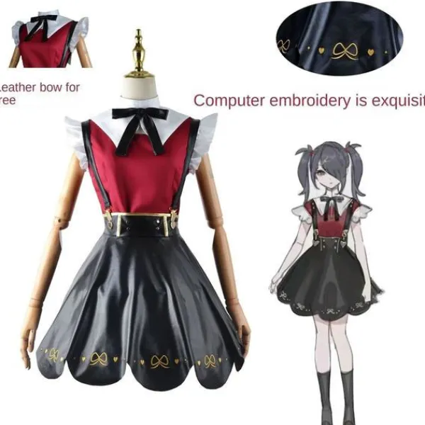 Anime Spel Needy Girl Overdose Abyss KAngel Ame Chan Cosplay Kostym JK Uniform KAnge KAnge Wig Only> Peruker