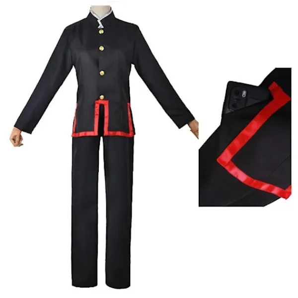 Anime Toalettbunden Hanako Kun Jibaku Shounen Hanako Kun Uniform Cosplay Kostymset-Perfekt S> Dräkter