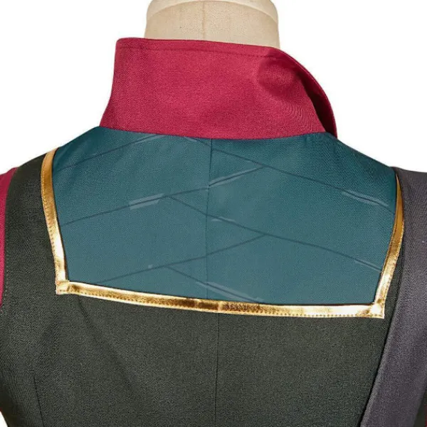 Arcane: League of Legends Ung Jinx Powder Cosplay Kostym+Halsband Rollspel Endast Kostym Women L> Dräkter