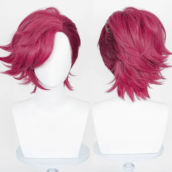 Arcane Vi Cosplay Sheriff Kläder Peruker Anime Spel LoL 2 Kostym Vuxen Kvinna Rollspel Finfräcka Kläder Fest Förklädnad Kläder (FMY) WIG XL WIG> Peruker