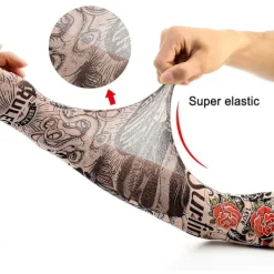 Selected deals Armtatueringsärmar, 6-pack Män Fake Tillfälliga Tatueringsärmar Armstrumpor Elastiska för Halloween><noscript><img width=