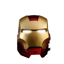 Avengers Legends Iron Man Elektronisk Hjälm Män Barn 1:1 Portabel Iron Man Hjälm Knappkontroll Deformerad Cosplay Rekvisita Gåvor><noscript><img width=