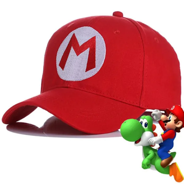 Basebollkeps Super Mario CAP> Huvudbonader