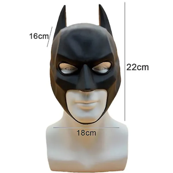 FMYSJ Batman Mask för Män Superman Dawn Of Justice Vuxna Cosplay Halv Mask Halloween Party Karneval Rekvisita (FMY)> Masker