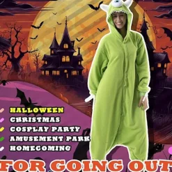 Beauty Shine Unisex Vuxen Onesie Heldräkt Pyjamas Cosplay Tecknad Kostym Halloween Jul Sovkläder Jumpsuit S 145-158cm><noscript><img width=