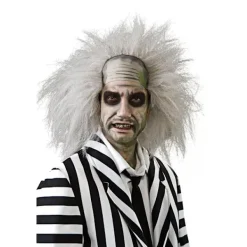 Beetlejuice Peruk för Män Kvinnor Halloweenfest Peruk Cosplay Kostymfest Peruk Rekvisita-FM-> Peruker