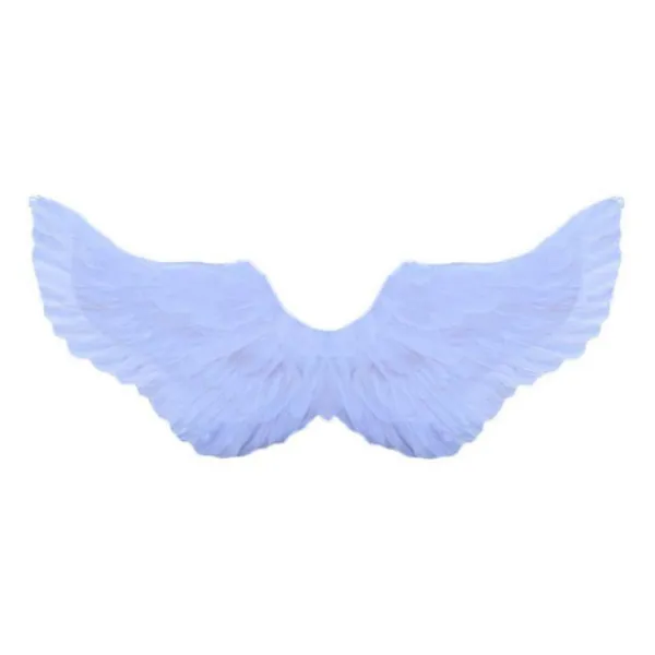 Black Angel Wings for Adults - 80x40cm - Black Feather Wing - Costume Wings - Large Angel Wings> Tillbehör