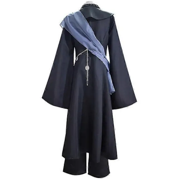 Black Butler Kuroshitsuji Undertaker Cosplay Kostym Halloweenfest Kostymer Skräddarsydda Full Set Hatt Kedja och S> Peruker