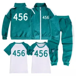 Bläckfiskdräkt för Pojkar, Flickor, 456, Jacka, T-shirt och Byxor 160 (12-14Y)> Dräkter