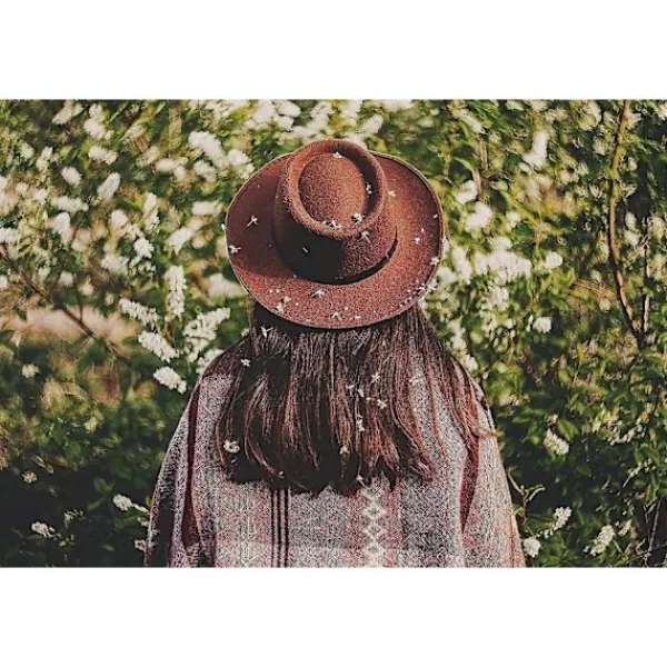 Brun cowboyhatt-dräkt för barn, Woody-stil 2024THO> Huvudbonader