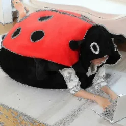 BraVärde 100cm Bärbara Insekts Plyschleksaker Nyckelpiga Fylld Kudde Rolig Fest Cosplay Docka Fylld Mjuk Plysch Sovkudde Barn Gåvor-lingling}> Dräkter
