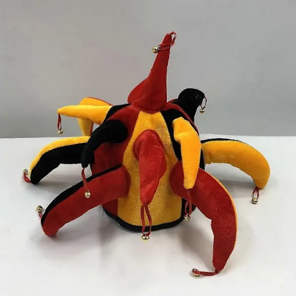 Cosplay Kostym Mardi Gras Hatt Hovnarr Hatt Renässansnarr Hatt Narrhuvudbonad Medeltida Narrhatt-Xin> Huvudbonader