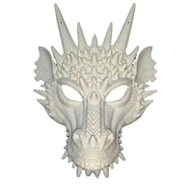 Cosplay Mask Mask Rekvisita VIT> Masker