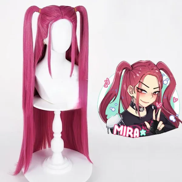 Cosplay Mira Barnperuk, Halloween Realistisk Hårbotten Topp Anime Peruk> Peruker