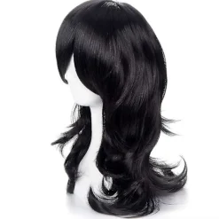 Cosplay Shouta Aizawa Peruk Anime Lång Svart Peruk För Halloween Maskeradfest><noscript><img width=