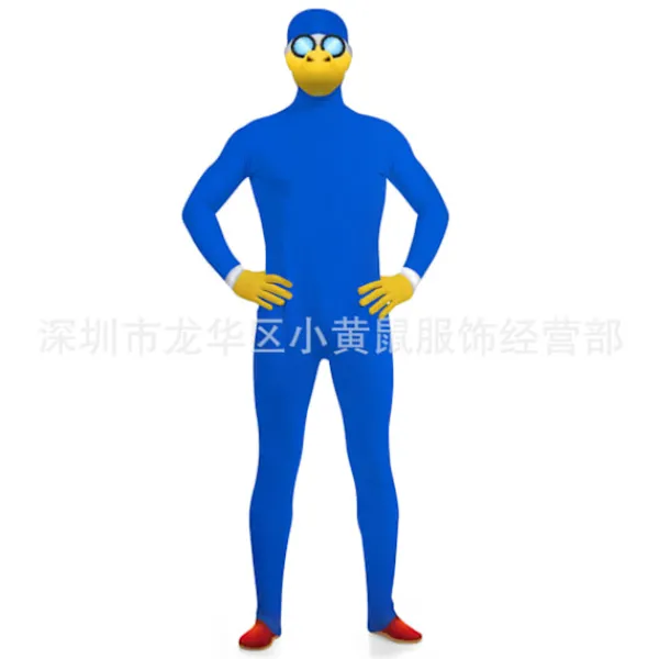 Cosplay Super Mario Bros Bowser Yoshi Mask Jumpsuit Vuxen Barn Bodysuit*Kostym -FA- Adult L(160)> Dräkter