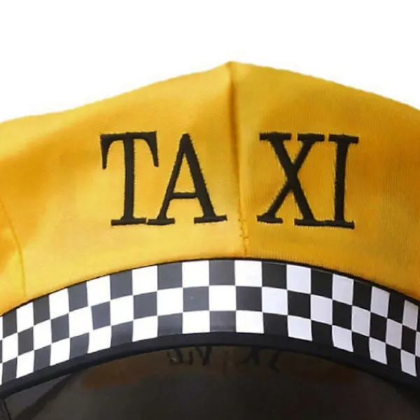 Cosplay Taxichaufför Hatt för Kvinnlig Taxichaufför Keps Möhippa Kostym Stor Brätte Uniform Keps Rollspel Huvudbonad> Huvudbonader
