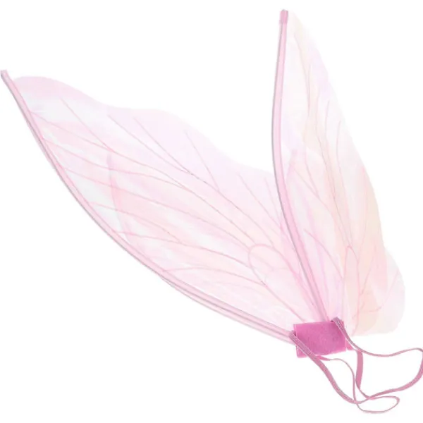 Cosplay Vingar Fjärilsvinge Form Festliga Fester Kvinnor Rosa Organza Tillbehör 1-pack> Tillbehör