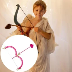 DMstore Cupid Pilbåge Leksakssats, Båge & Pilset Cupid Kostym Fotorekvisita För Vuxna [DmS]> Tillbehör