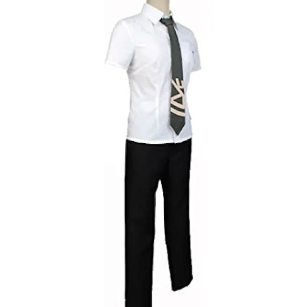 Danganronpa Hinata Hajime Anime Cosplay set Halloween kostymer för män Japansk karneval Performance Prop L kostymset XL> Dräkter