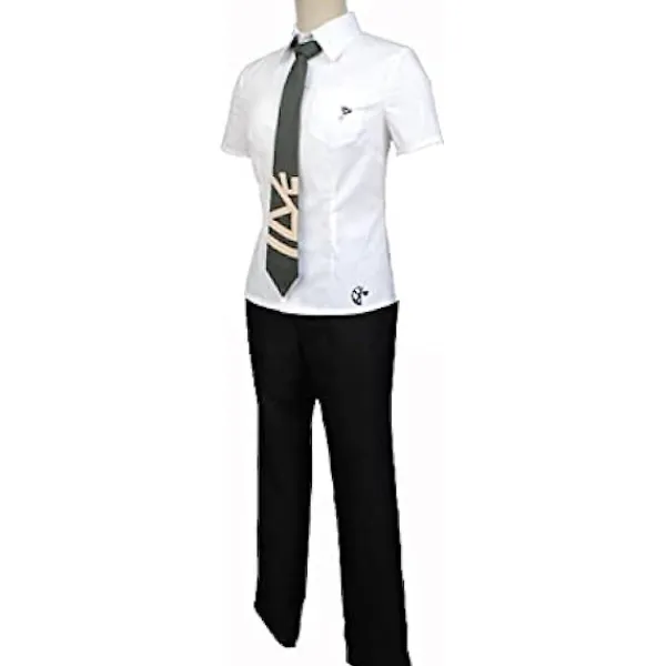 Danganronpa Hinata Hajime Anime Cosplay set Halloween kostymer för män Japansk karneval Performance Prop L kostymset XL> Dräkter