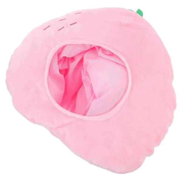 Dansande Frukt Partyhatt Persikoformad Frukthatt Maskerad Party Vuxen Rosa 39.00X36.00X8.00CM 1st Foto Prop 39.00X36.00X8.00CM> Huvudbonader