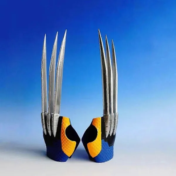 FMYSJ Deadpool 3 Wolverine Klor Handskar 1:1 Bärbara COSplay Rekvisita Praktiska Modeller Walkbeer (FMY)> Tillbehör