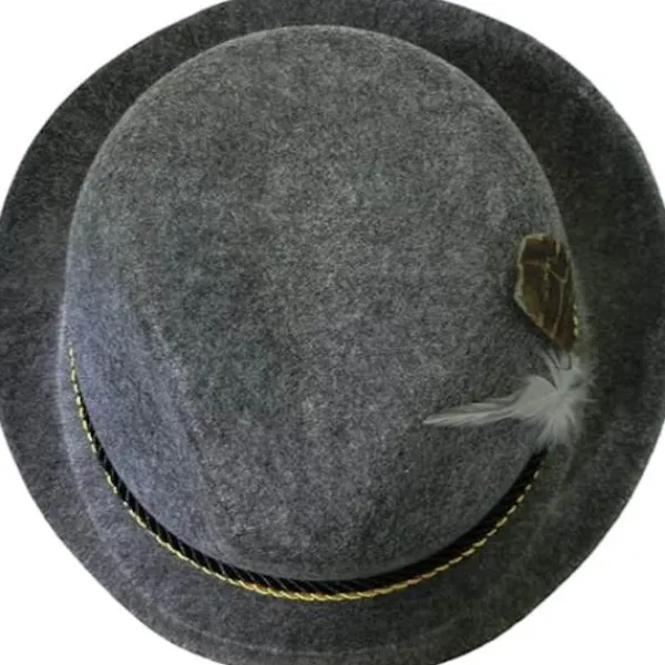 Dekorativa fjäderhattar, Western mountainhattar, Oktoberfesthat, bayerska kostymklänningar, cosplayhattar No,> Huvudbonader