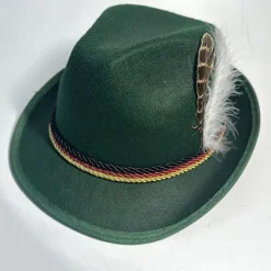 Dekorativa fjäderhattar, Western mountainhattar, Oktoberfesthat, bayerska kostymklänningar, cosplayhattar No,><noscript><img width=