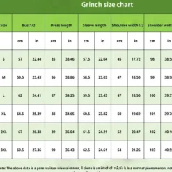 7-delad Grinch-dräkt för julcosplay, vuxen tomtekostymset + A-Perfet 7PCS komplett klädset 7PCS komplett klädset L><noscript><img width=