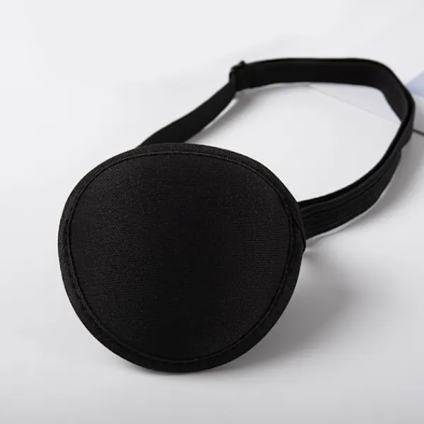 3-delad justerbar mjuk och bekväm piratögonmask för barn och vuxna, enkel ögonmask för amblyopi och lata öga> Masker