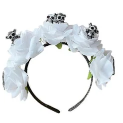 Delikat Halloween Hårband Rave Håraccessoarer Tunt Pannband Blomma Hårband> Huvudbonader