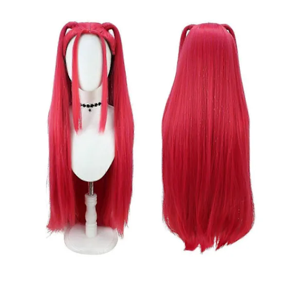 Demon Hunters K-pop Cosplay Peruk Rumi Zoey Idol Grupp Scenkostym Hår Barn {EFY} Kids> Peruker