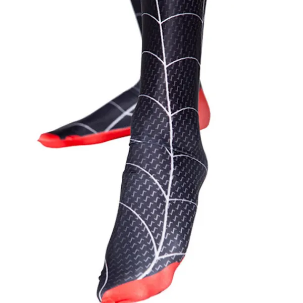 LBSS Den fantastiska Spider-Man-kostymen för vuxen/barn Halloween rollspel bär med huvudbonader Cosplay jumpsuits i ett set M> Dräkter