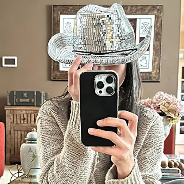 Discokula Cowboyhatt, Spegelkula Cowboyhatt, Möhippa Sällskapshatt> Huvudbonader