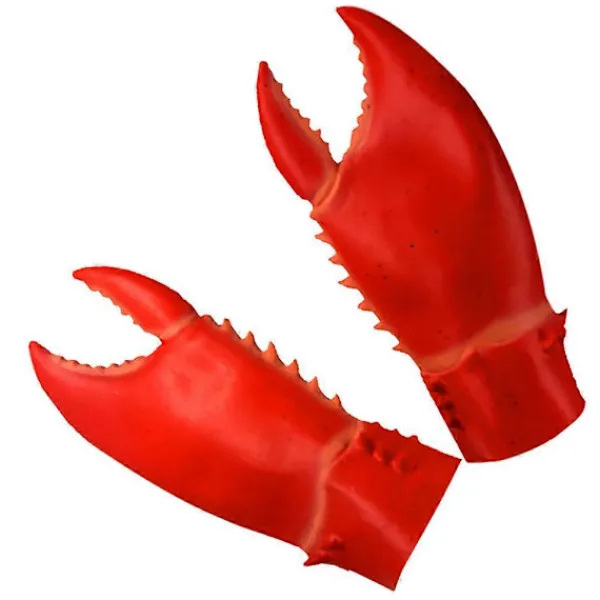 FMYSJ Djurimitation Handskar Krabbklo Handskar Partykläder Halloween Röd 32.00X15.00X12.00cm 1 Par (FMY) 32.00X15.00X12.00CM> Tillbehör