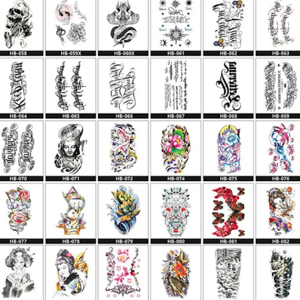 INF Drömfångare Tillfällig Tatueringsärm, Stora Arm Tatueringsdekaler 2> Smink