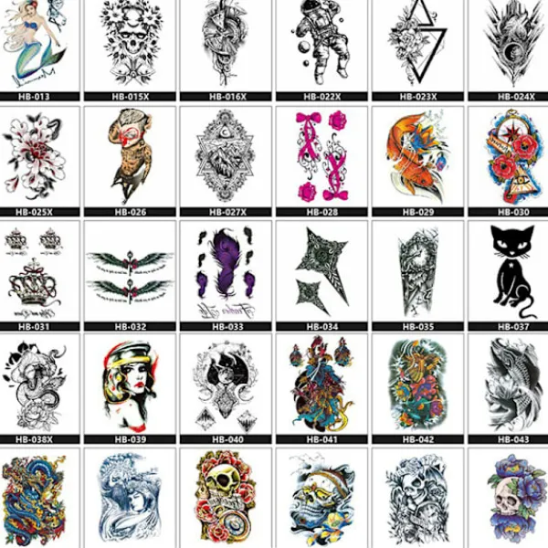 INF Drömfångare Tillfällig Tatueringsärm, Stora Arm Tatueringsdekaler 1> Smink