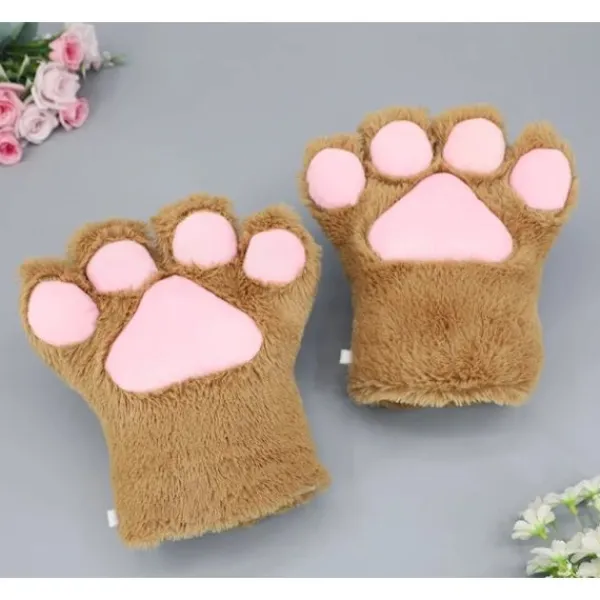 /EA/Cosplay djur katt varg björn hund kanin räv tassar klor vantar handskar> Tillbehör