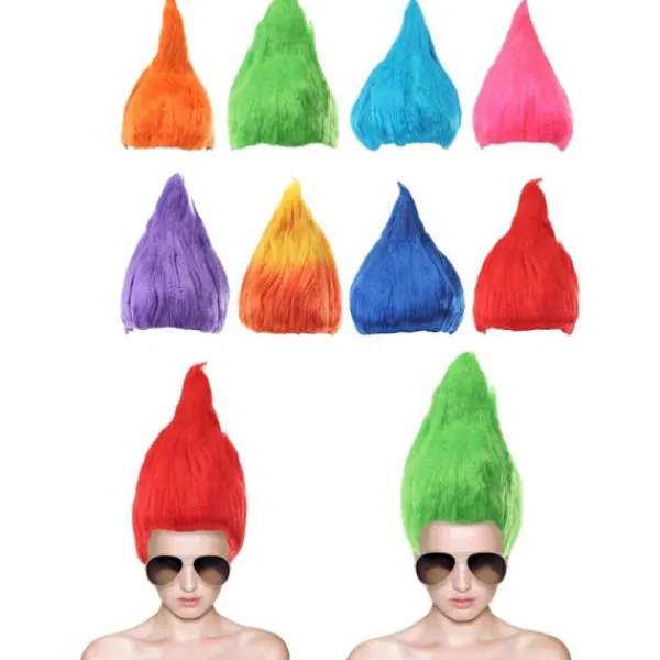 Elf Pixie Wig Cartoon Cosplay ROSA> Peruker