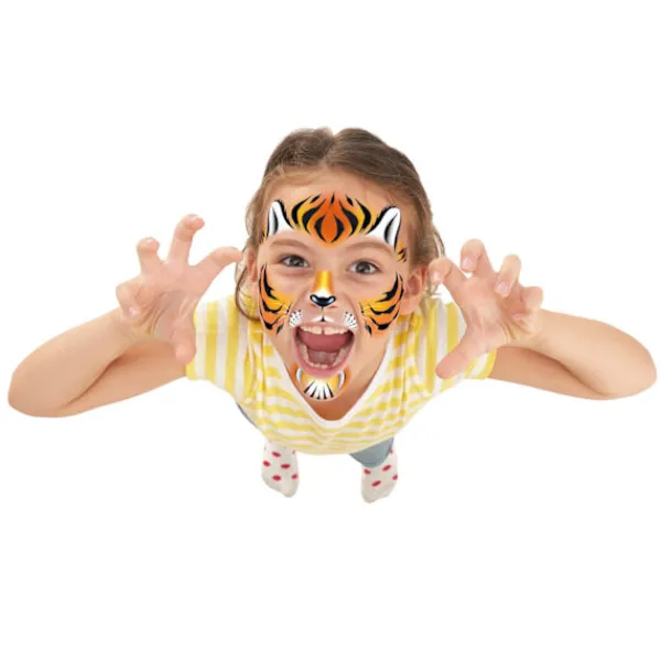 Face Paintoos Ansiktstatueringar Wild Pack Tiger> Smink