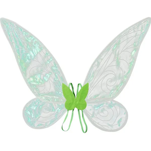 Fairy Wings För Vuxen Dress Up Glittrande skira vingar Halloween Fairy Kostym Ängla Vingar För Barn Flickor Kvinnor> Tillbehör