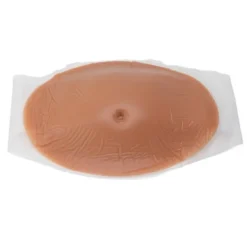 Falsk Gravidmage Silikon Andningsbar Elastisk Artificiell Falsk Gravidmage Rekvisita för Scenföreställning 2-4 Månader> Tillbehör