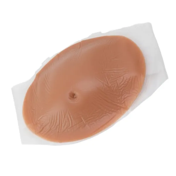 Falsk Gravidmage Silikon Andningsbar Elastisk Artificiell Falsk Gravidmage Rekvisita för Scenföreställning 2-4 Månader> Tillbehör