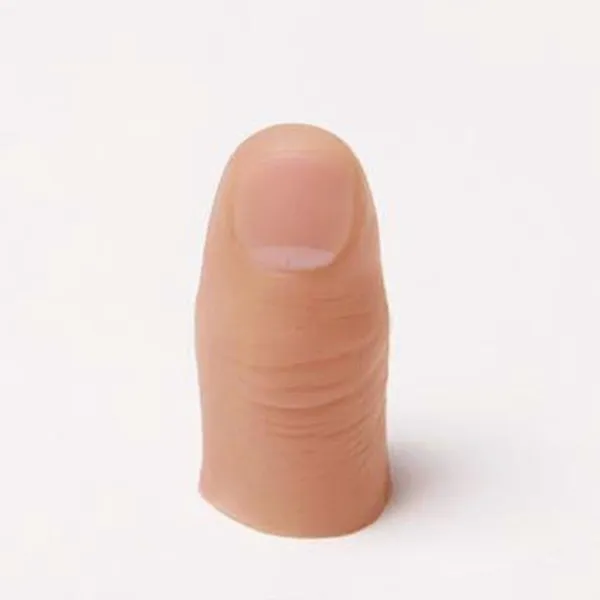 LBJ Falsk tumme 5 st Finger Magic Trick Falsk Mjuk Tumtopp Närbild Scenshow Prop Skämt Leksak S> Smink