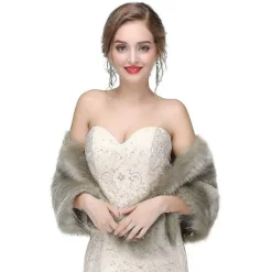 EDO MART Fantastisk Gatsby Vintage 1920-tals Cosplay Party Sjal Vit><noscript><img width=