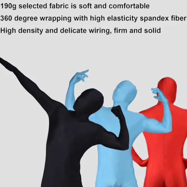 Festdräkt Invisible Morph Suit Vuxen Herr Dam Full 140CM> Dräkter